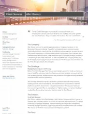 Preview of the Alter Domus Case Study