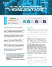 Preview of the Siemens Healthineers Case Study