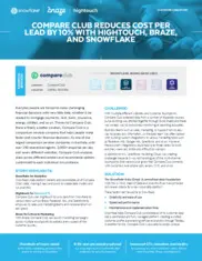 Preview of the Compare Club Case Study