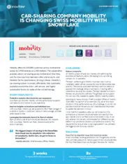 Preview of the Mobility Case Study