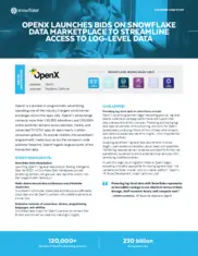 Preview of the OpenX Case Study