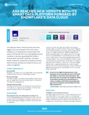Preview of the AXA Case Study