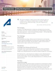 Preview of the Abby Development Case Study