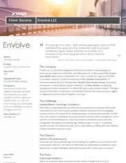 Preview of the Envolve LLC Case Study