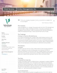 Preview of the Viridian Management Case Study