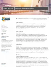 Preview of the Lakeland Housing Authority Case Study