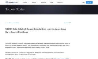 Preview of the Lighthouse Reports Case Study