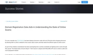 Preview of the ScamAdviser Case Study