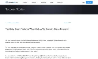 Preview of the The Daily Scam Case Study