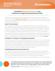 Preview of the Buzgon Davis Law Office Case Study