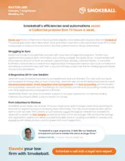 Preview of the Raxter Law Case Study