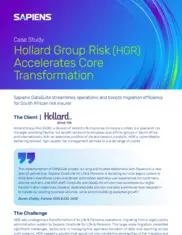 Preview of the Hollard Group Risk Case Study