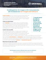 Preview of the Coogan Gallagher Law Firm Case Study