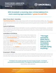 Preview of the Tracey Wood & Associates Case Study