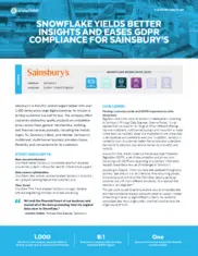 Preview of the Sainsbury’s Case Study