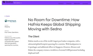 Preview of the Hafnia Case Study