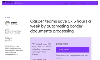 Preview of the Casper Shipping Case Study