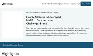 Preview of the Max Burgers Case Study