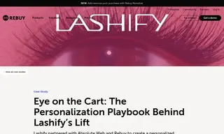Preview of the Lashify Case Study