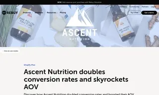 Preview of the Ascent Nutrition Case Study