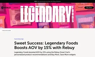 Preview of the Legendary Foods Case Study