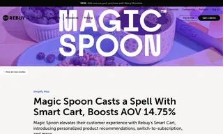 Preview of the Magic Spoon Case Study