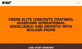 Preview of the Deese Elite Concrete Coatings Case Study