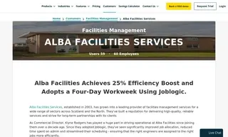 Preview of the Alba Facilities Services Case Study