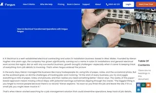Preview of the K A Electrical Case Study