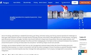 Preview of the Grace Plumbing Case Study