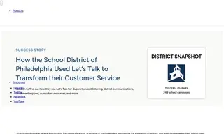 Preview of the The School District of Philadelphia Case Study