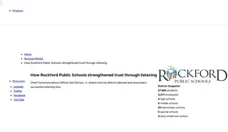 Preview of the Rockford Public Schools Case Study