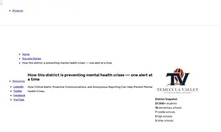 Preview of the Temecula Valley Unified School District Case Study