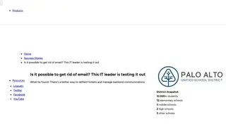 Preview of the Palo Alto Unified School District Case Study