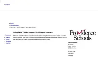 Preview of the Providence Public School District Case Study