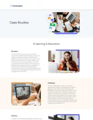 Preview of the Education Company Case Study