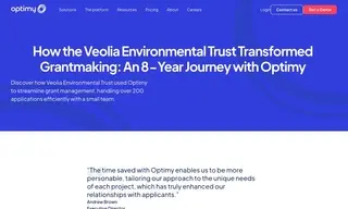 Preview of the Veolia Environmental Trust Case Study