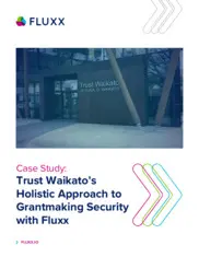Preview of the Trust Waikato Case Study