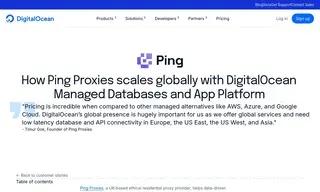 Preview of the Ping Proxies Case Study