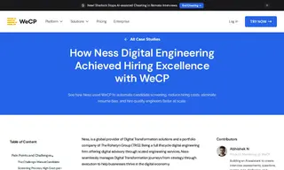 Preview of the Ness Digital Engineering Case Study
