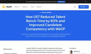 Preview of the UST Case Study