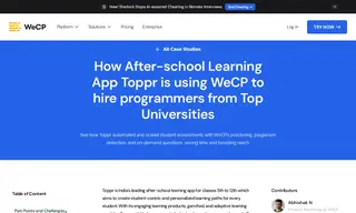 Preview of the Toppr Case Study