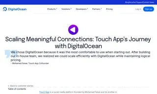 Preview of the Touch App Case Study
