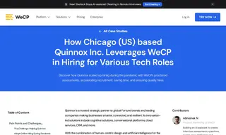 Preview of the Quinnox Case Study