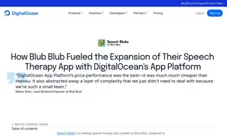 Preview of the Speech Blubs Case Study