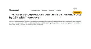 Preview of the The Access Group Case Study