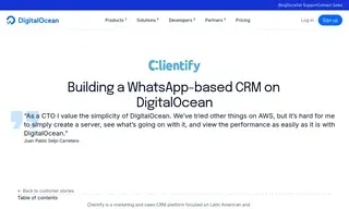 Preview of the Clientify Case Study