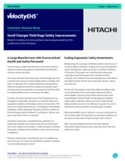 Preview of the Hitachi Case Study