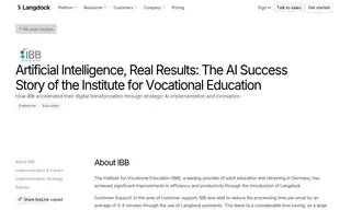 Preview of the IBB Case Study