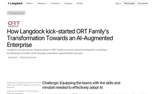 Preview of the ORT Family Case Study